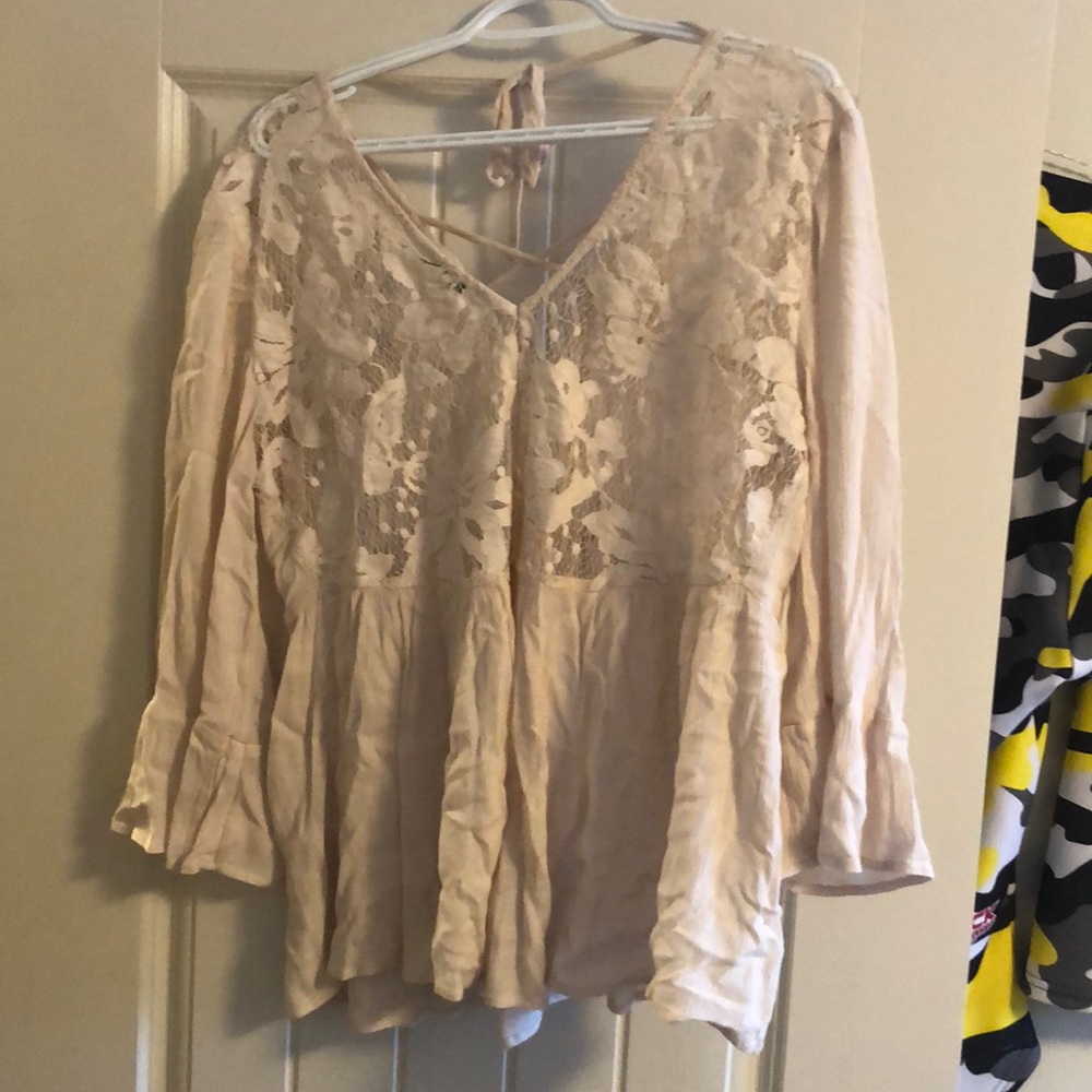 Long sleeve blouse